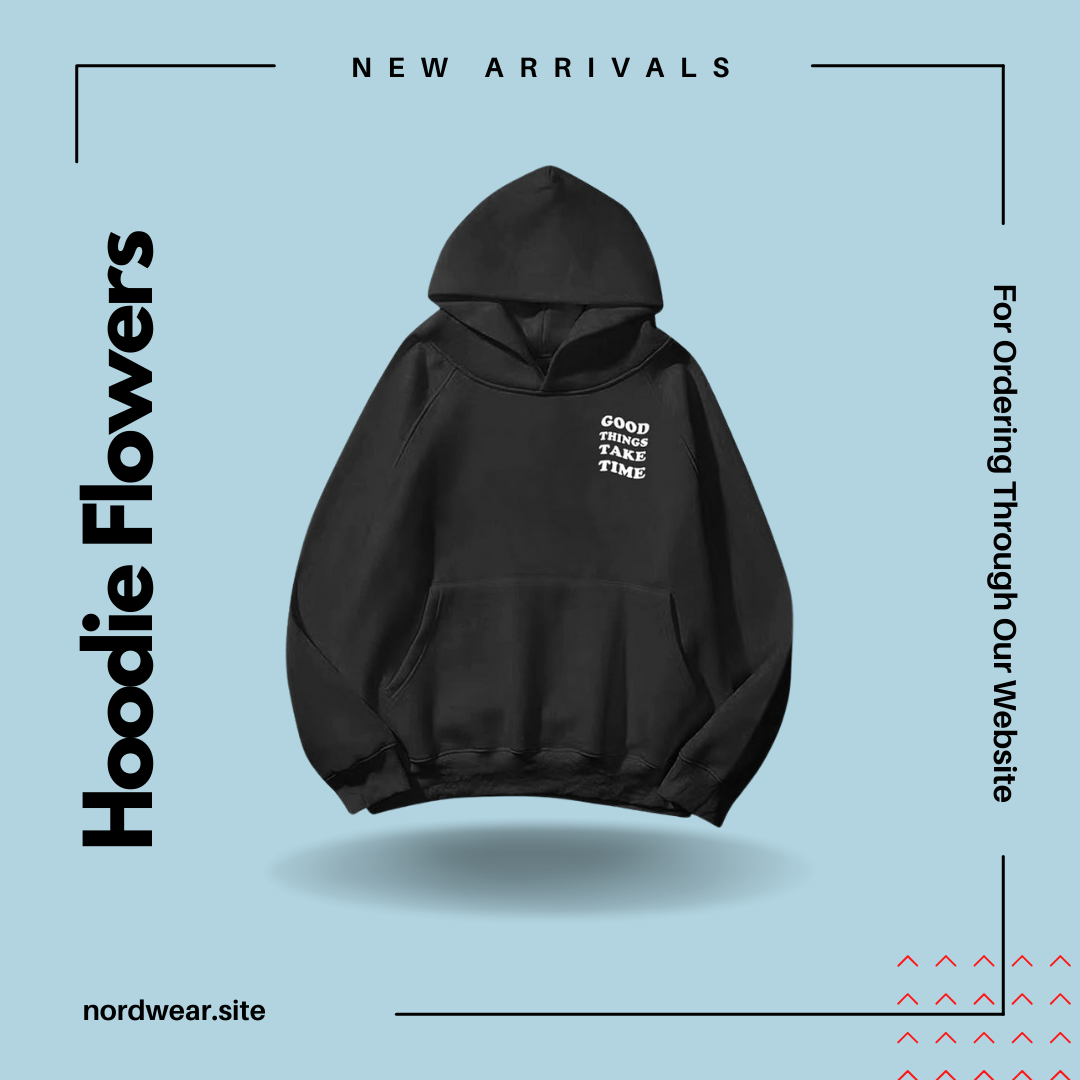 Hoodie Flowers